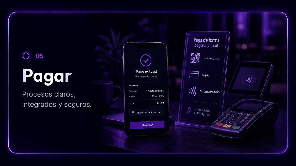05 Pagar - Paga en línea o presencialmente con opciones compatibles